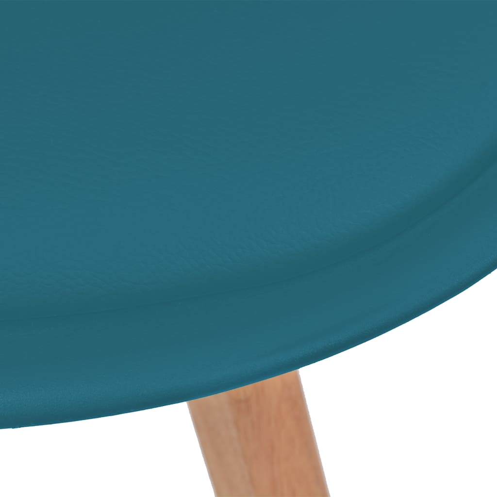 Cadeiras de jantar 4 pcs plástico branco