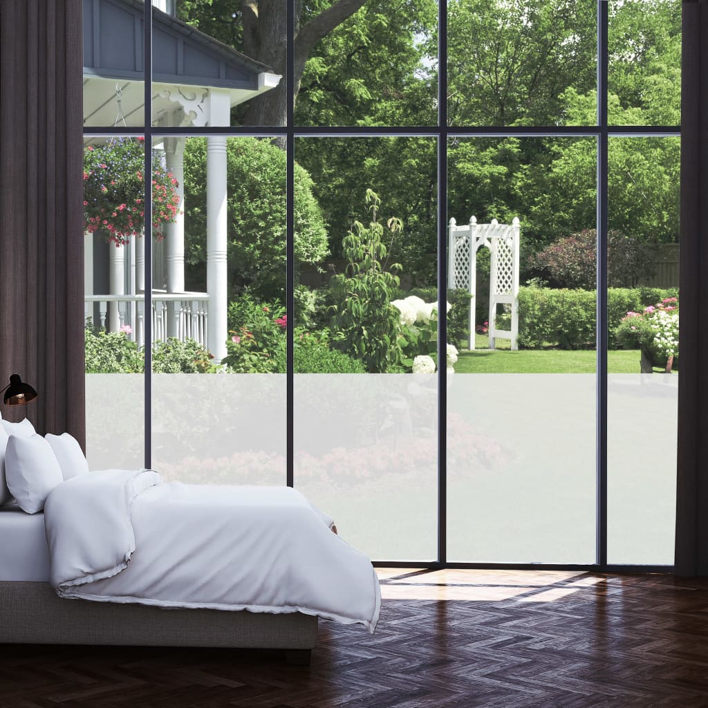 Película para janela fosca 0,9x100 m PVC design às riscas