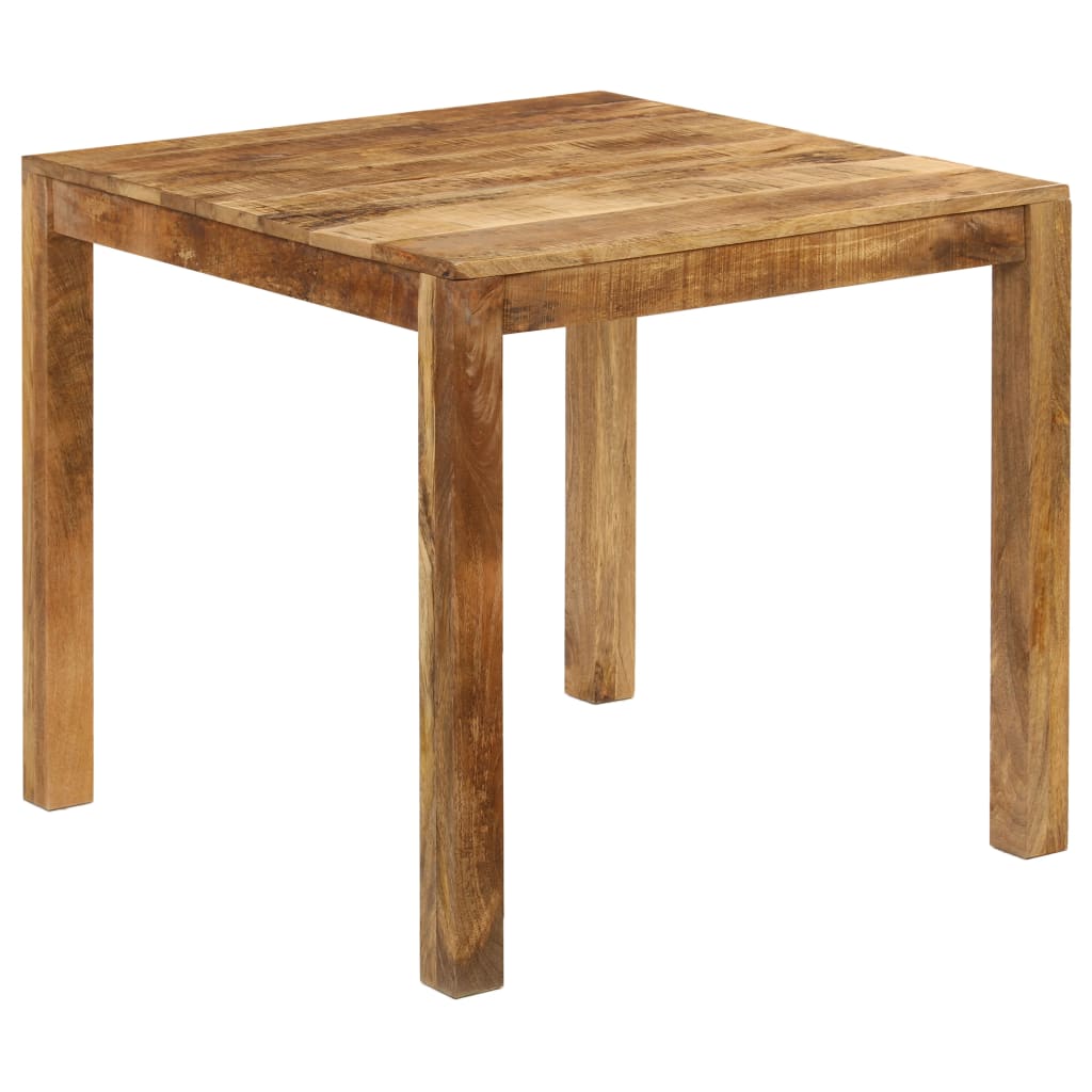 Mesa de jantar madeira de mangueira maciça 82x80x76 cm