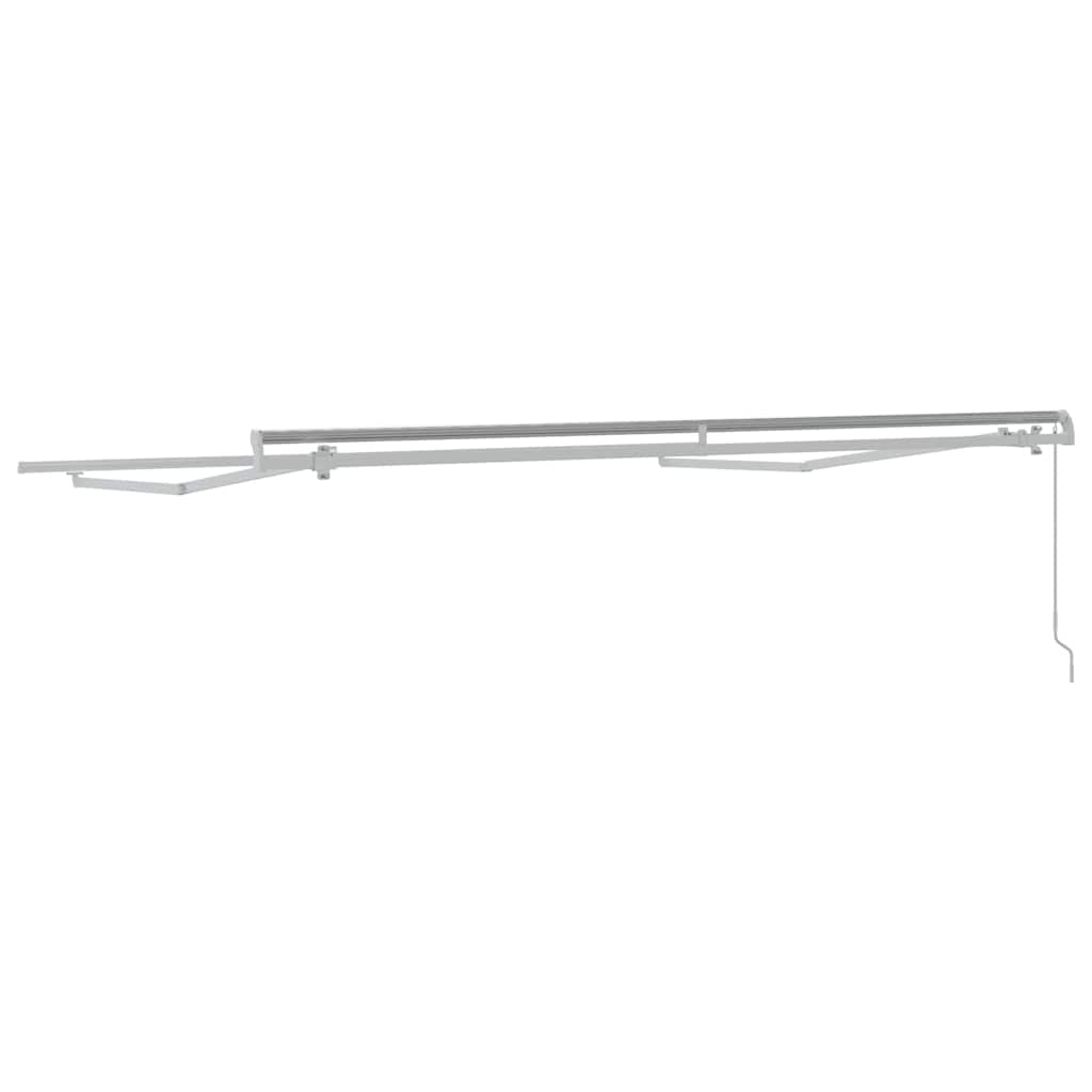 Toldo Manual Branco 3,5 x 2,5 m Metal
