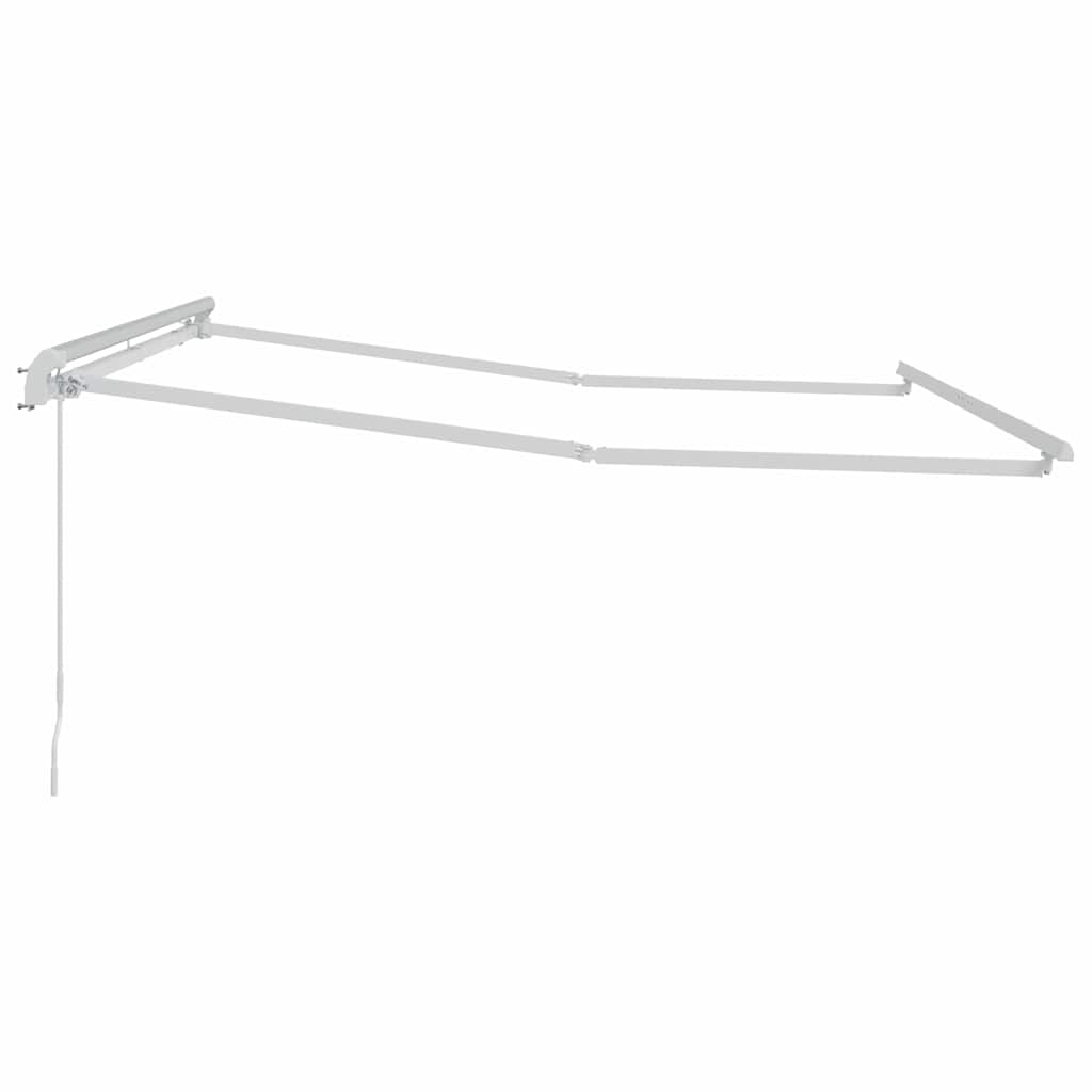 Toldo Manual Branco 3,5 x 2,5 m Metal
