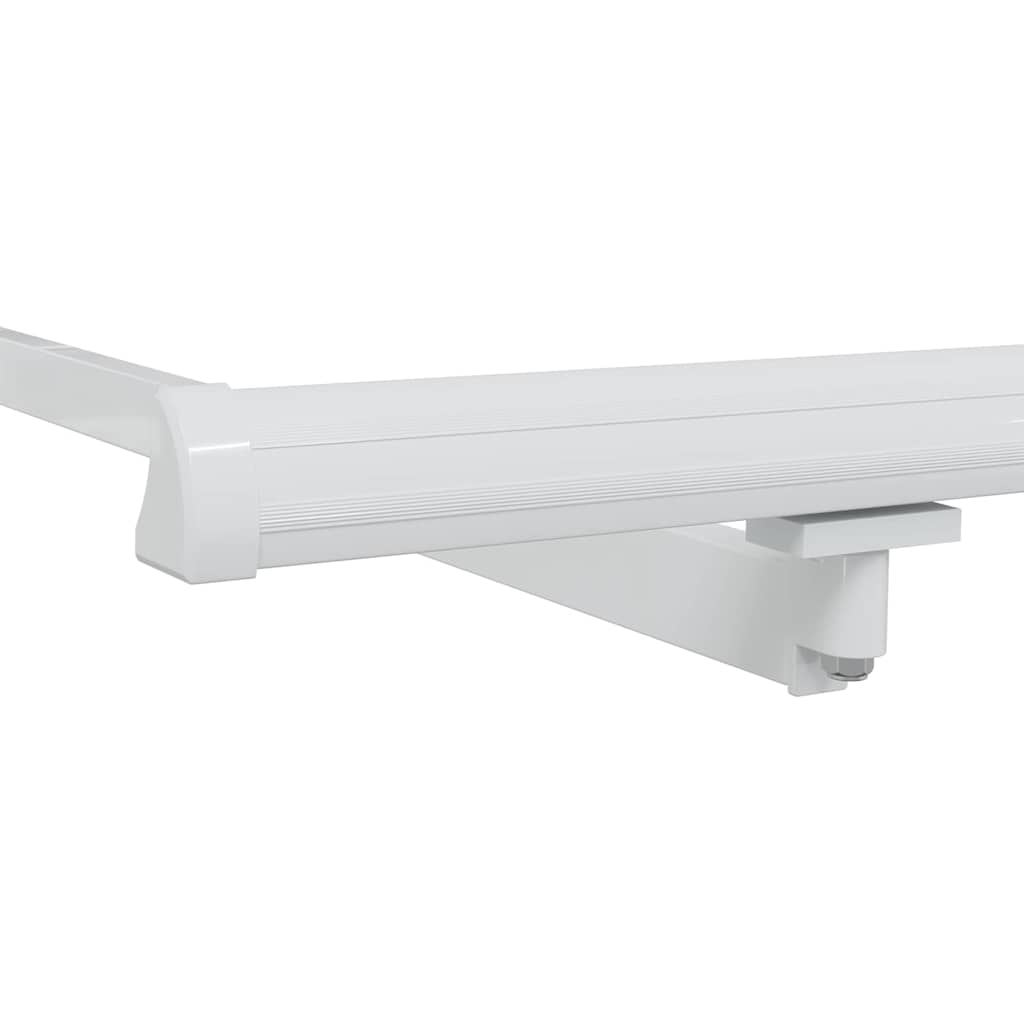 Toldo Manual Branco 4,5 × 3 m Metal