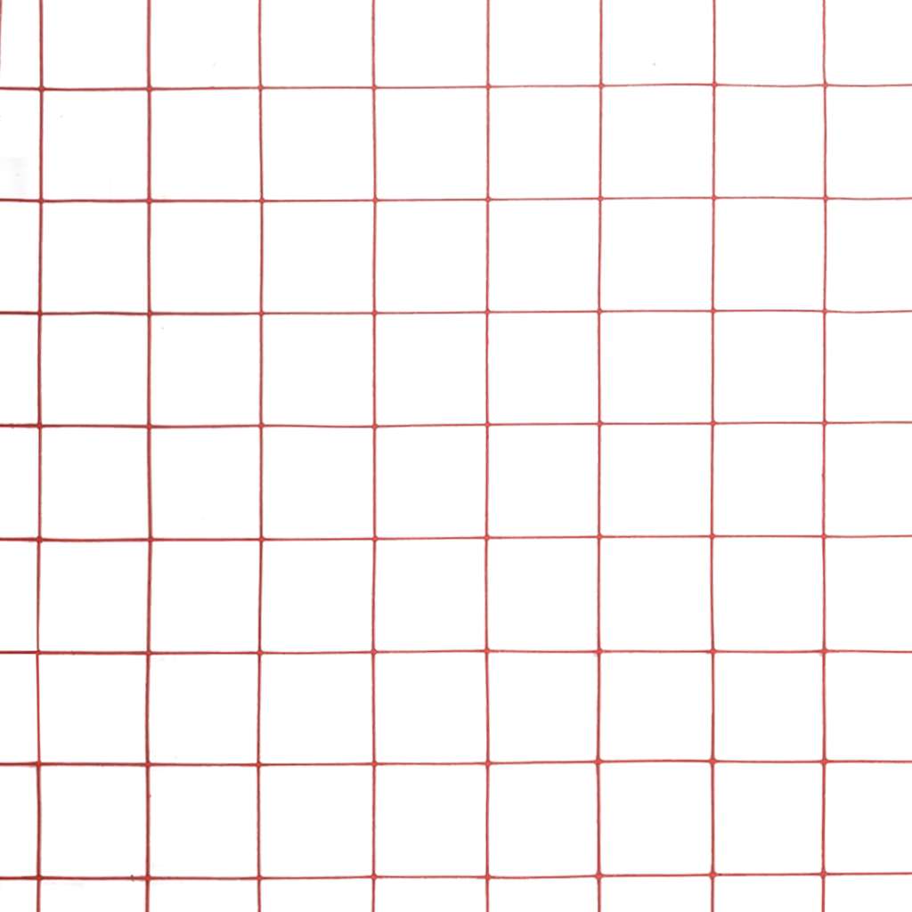 Cerca arame galinheiro 25x1,5m aço c/ revestimento PVC cinzento