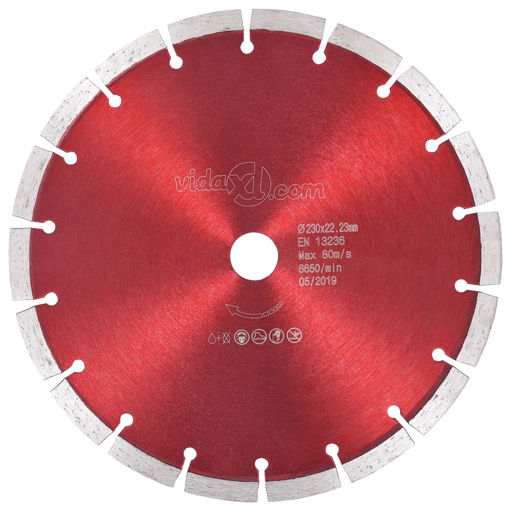 Disco de corte de diamante aço 350 mm