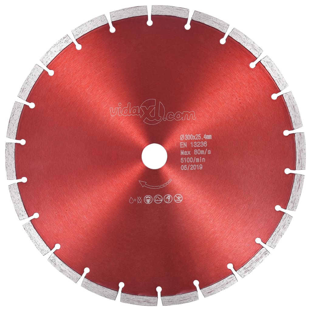 Disco de corte de diamante aço 350 mm