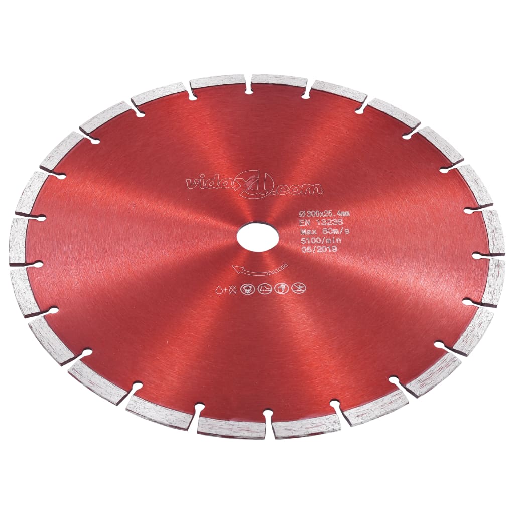 Disco de corte de diamante aço 350 mm