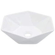 Lavatório 41x36,5x12 cm cerâmica branco