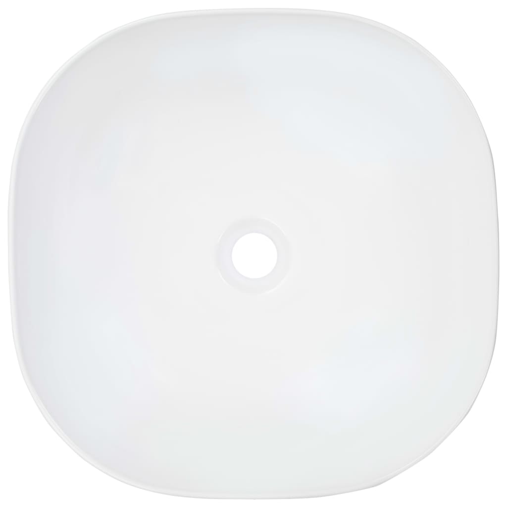 Lavatório 42,5x42,5x14,5 cm cerâmica branco