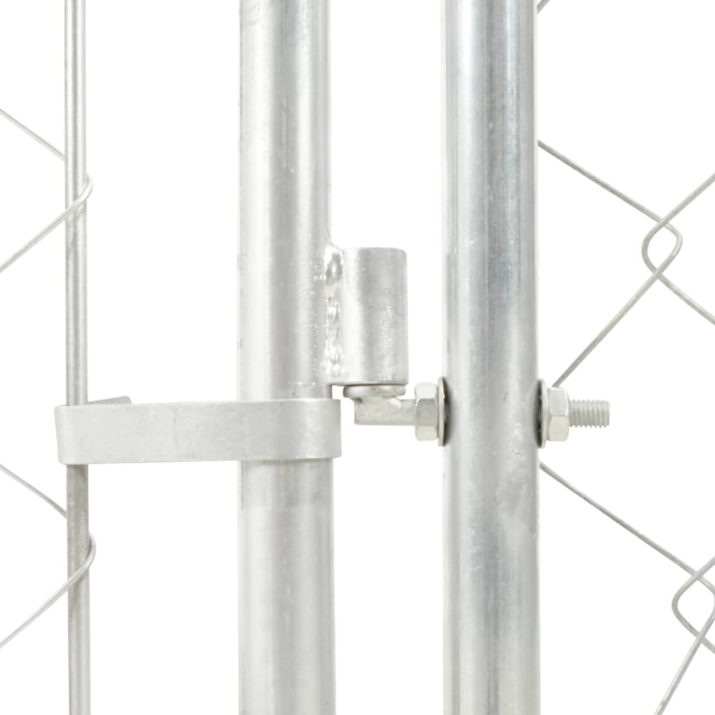 Canil de exterior com telhado 100x100x125 cm