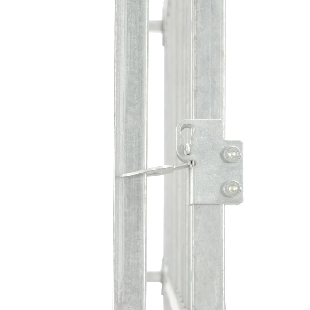 Canil de exterior com telhado 150x150x200 cm