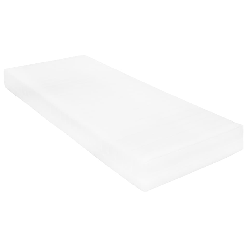 Colchão 90x200 cm 7 zonas espuma PU 16 cm H2 H3