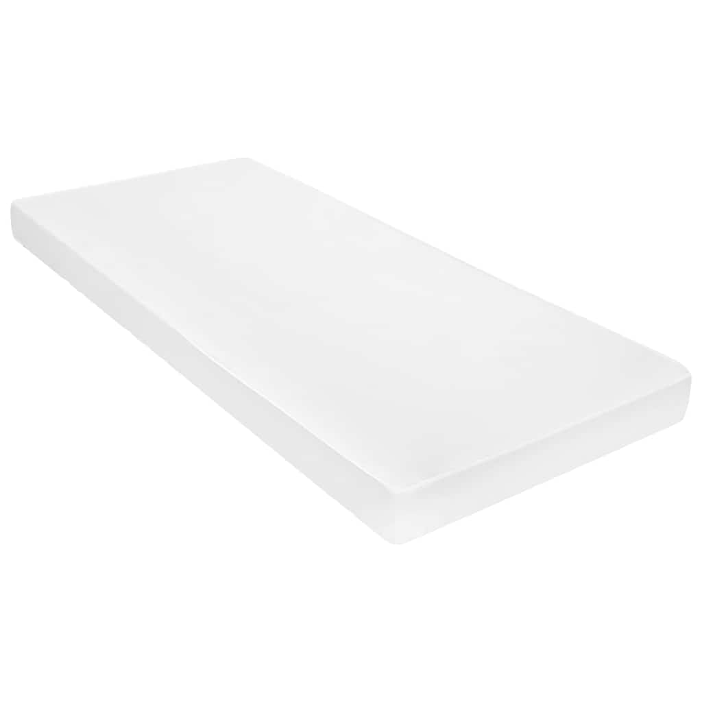 Colchão 90x200 cm 7 zonas espuma PU 10 cm H2 H3