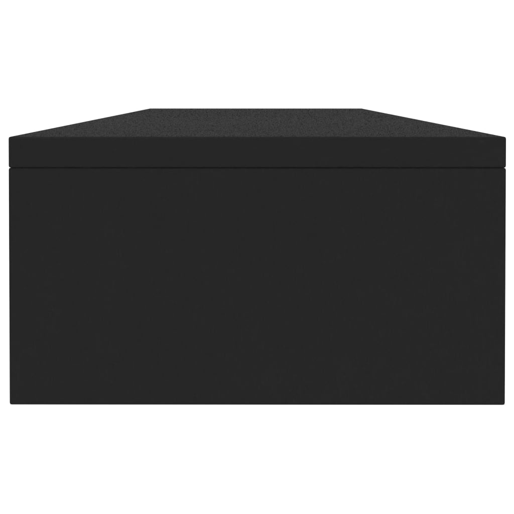 Suporte para monitor derivados de madeira branco brilhante