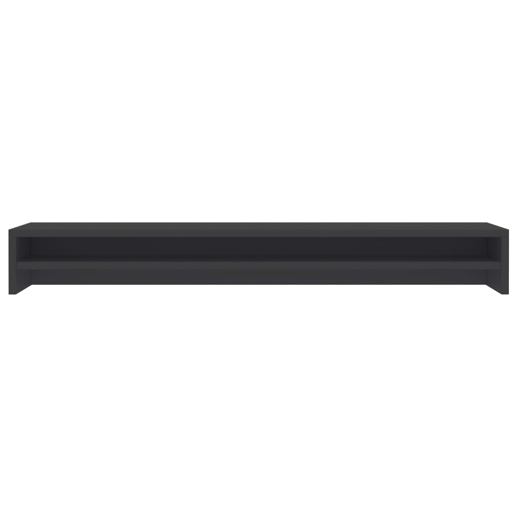 Suporte para monitor derivados de madeira branco brilhante
