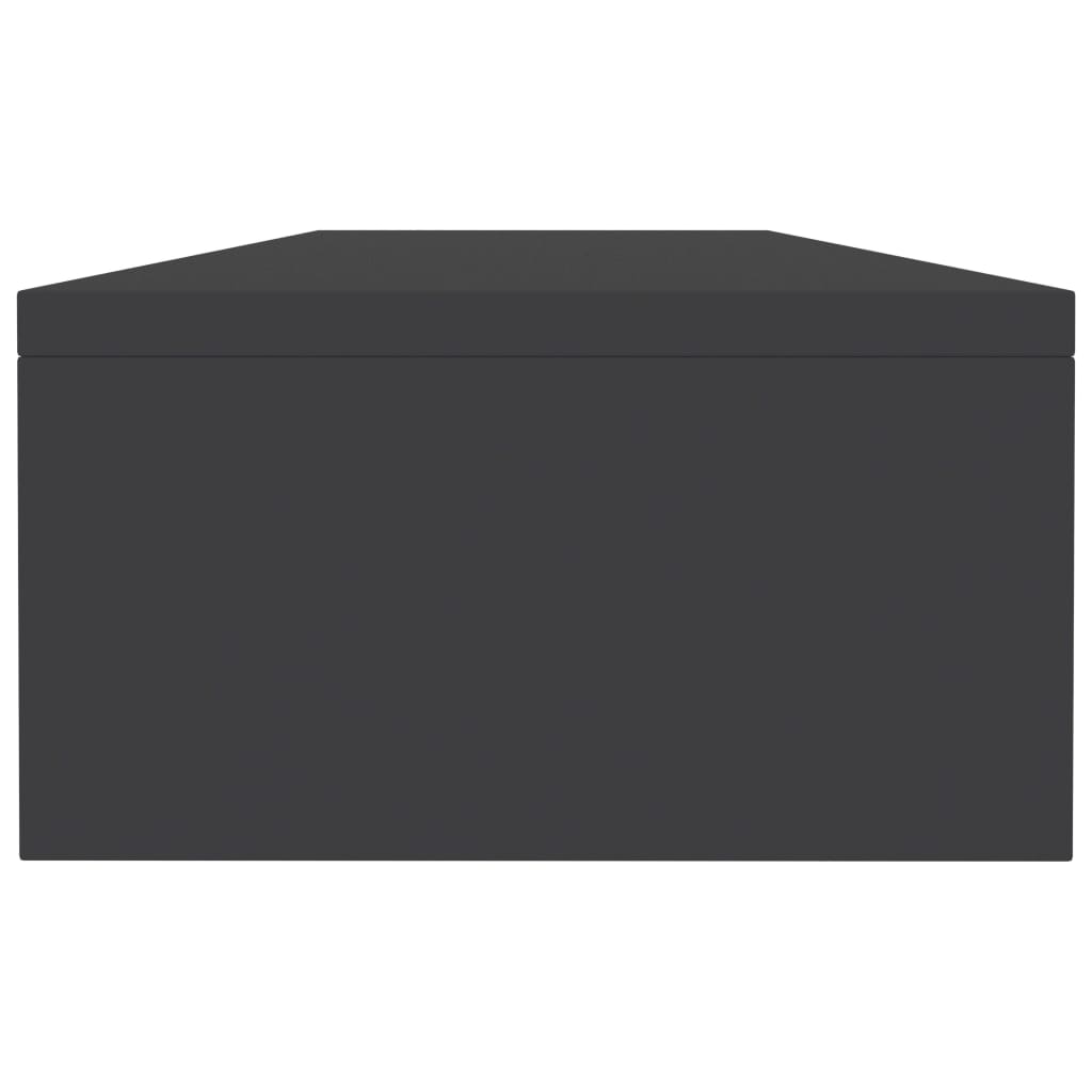 Suporte para monitor derivados de madeira branco brilhante