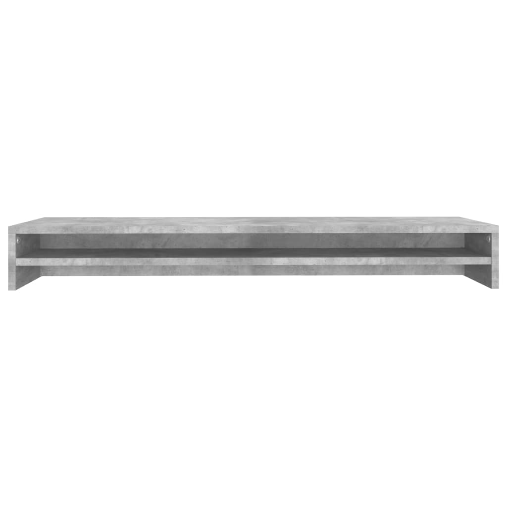 Suporte para monitor derivados de madeira branco brilhante