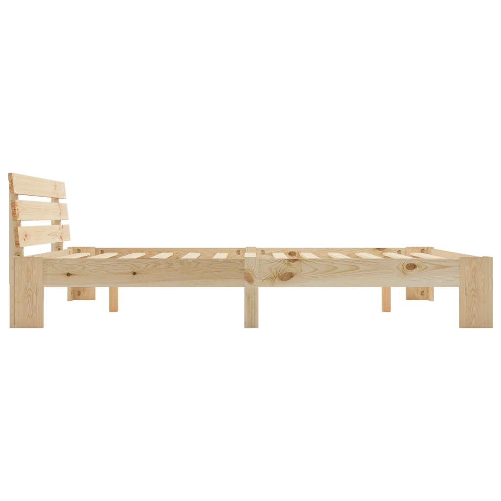 Cama sem colchão 180x200 cm madeira de pinho maciça