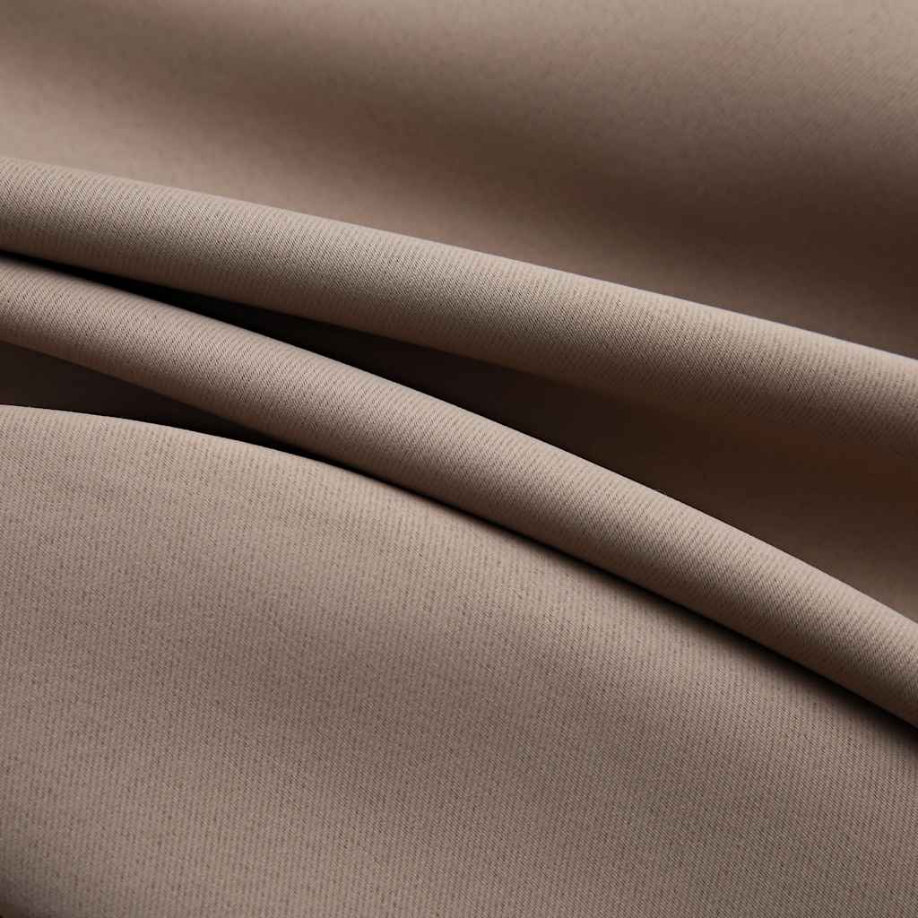 Cortinas blackout c/ argolas em metal 2 pcs 140x225cm antracite