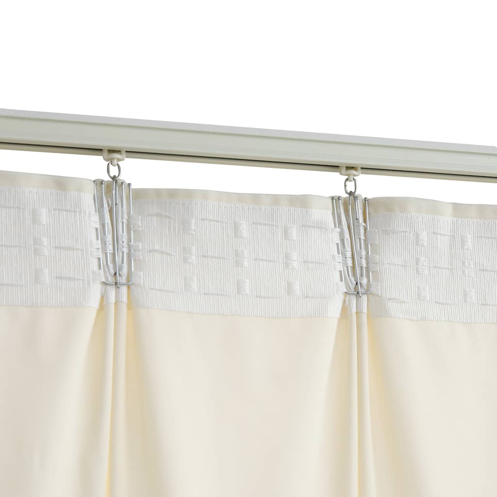 Cortinas blackout com ganchos 2 pcs 140x225 cm veludo antracite