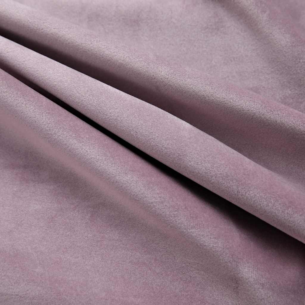 Cortinas blackout com argolas 2 pcs 140x225 cm veludo antracite