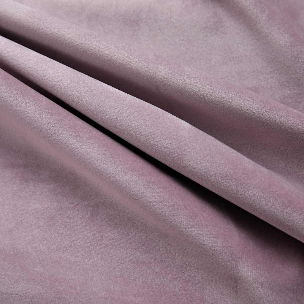 Cortinas blackout com argolas 2 pcs 140x225 cm veludo antracite