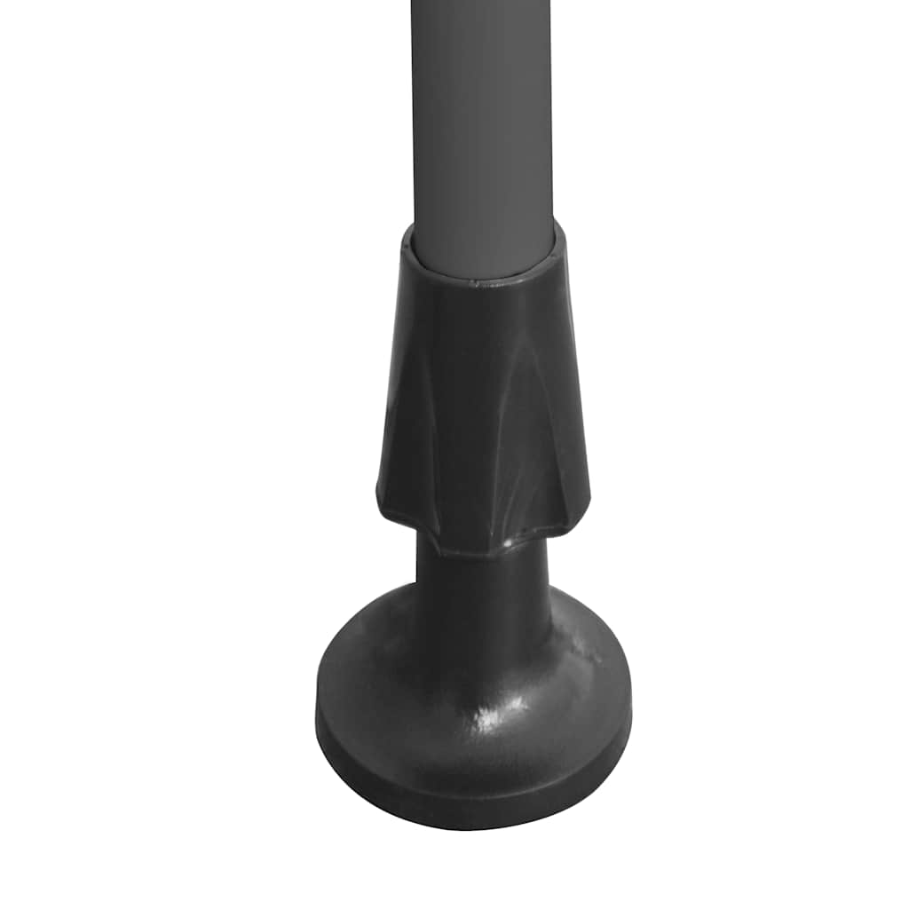 Toldo retrátil manual com LED 150 cm antracite