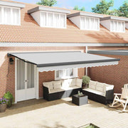 Toldo Antracite 4,5 × 3 m Metal