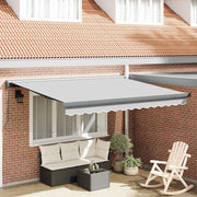 Toldo Antracite 3 x 2,5 m Metal