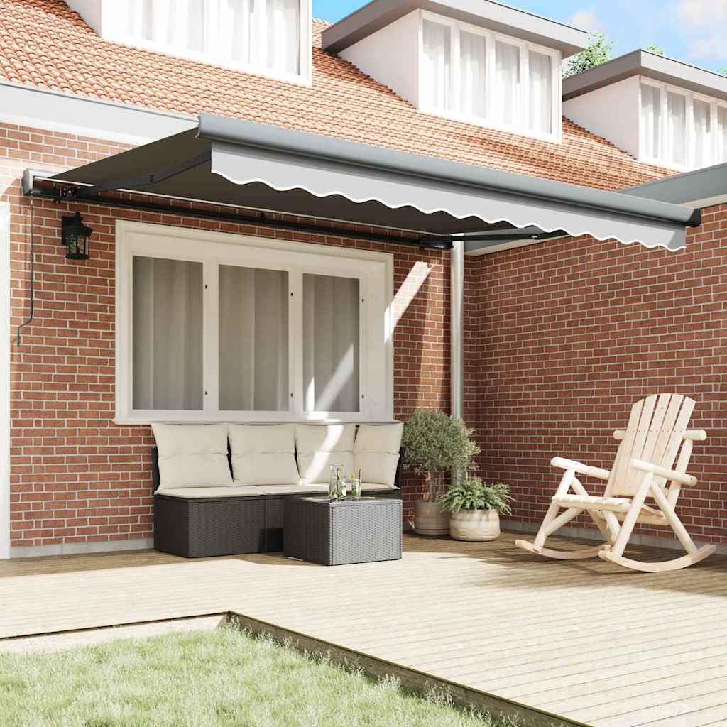 Toldo Antracite 3 x 2,5 m Metal