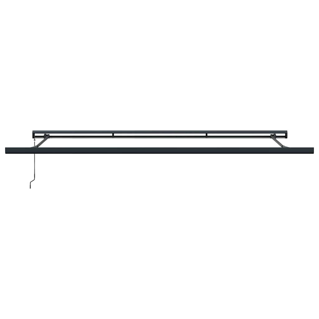 Toldo Manual Antracite 5 x 3 m Metal