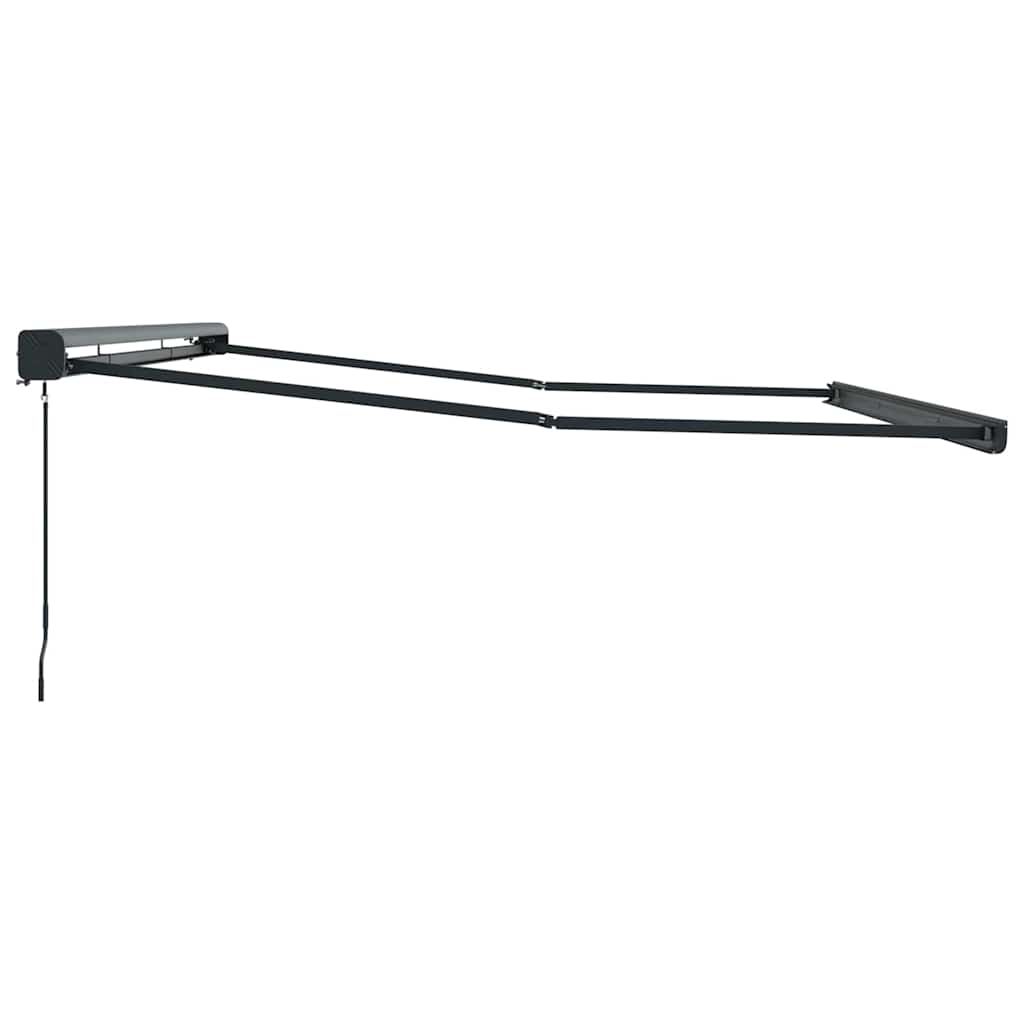 Toldo Manual Antracite 5 x 3 m Metal