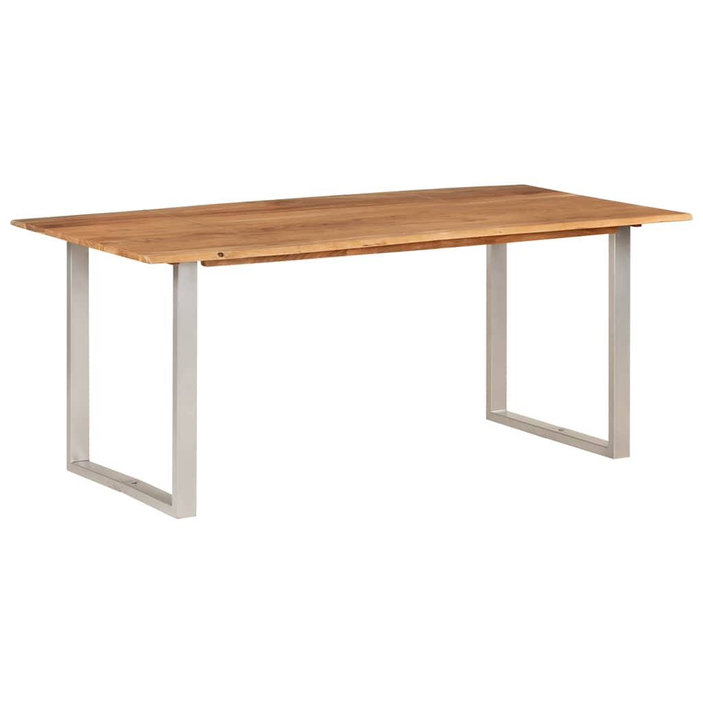 Mesa de jantar 180x90x76 cm madeira de acácia maciça