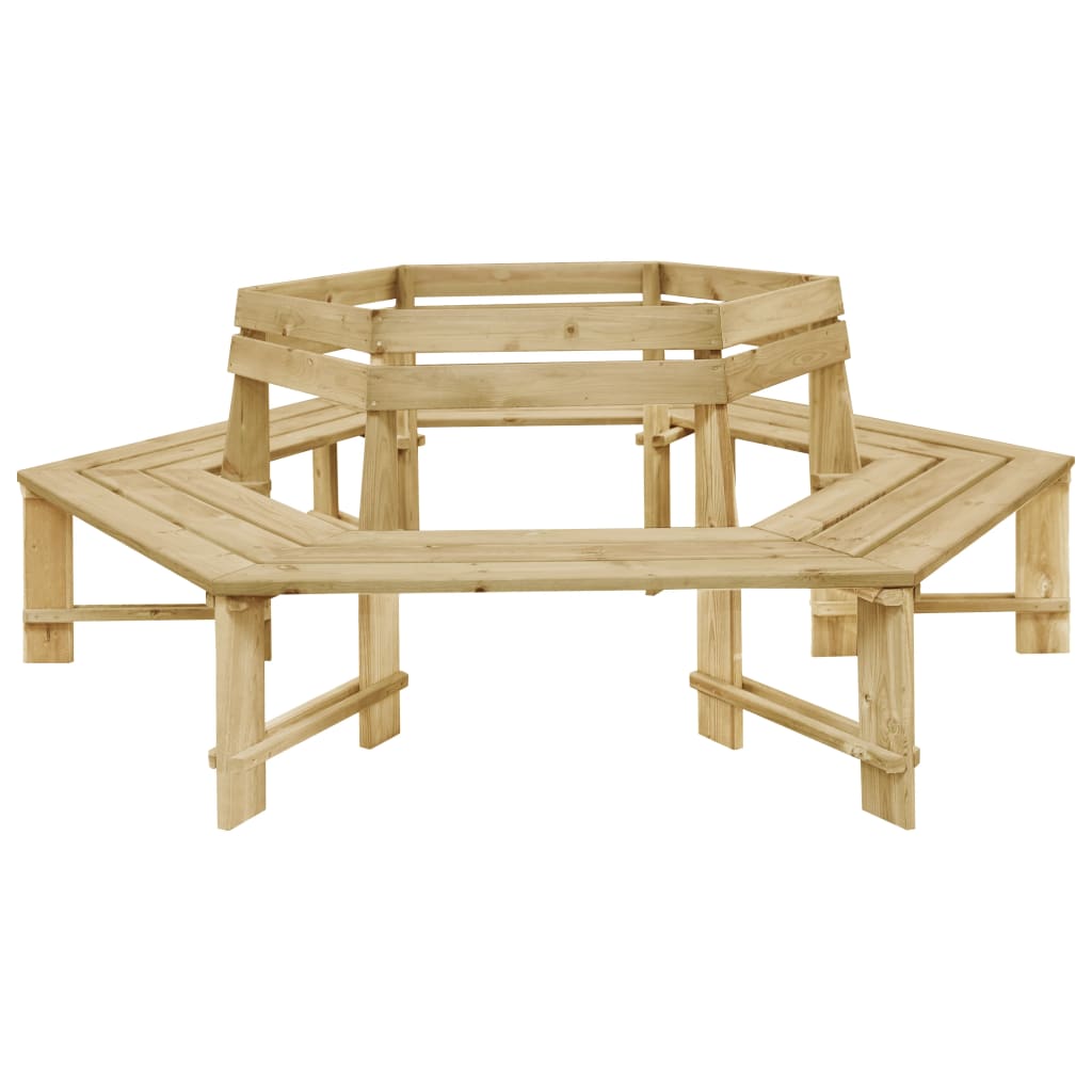 Banco de jardim 240 cm pinho impregnado
