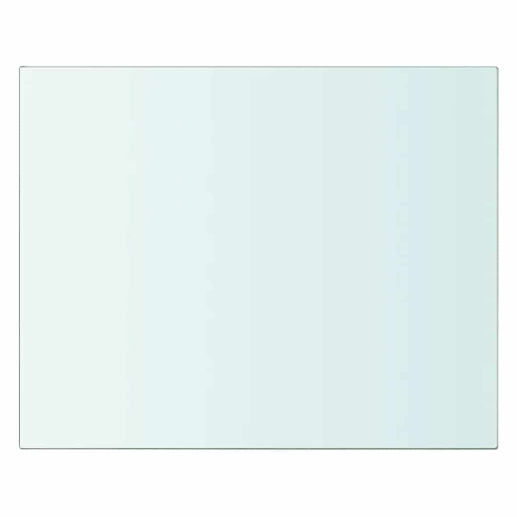 Prateleiras 2 pcs 20x20 cm vidro transparente
