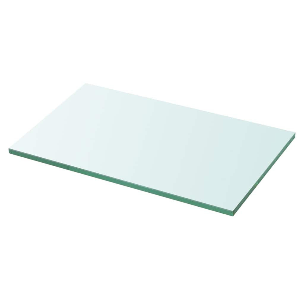 Prateleiras 2 pcs 30x12 cm vidro transparente