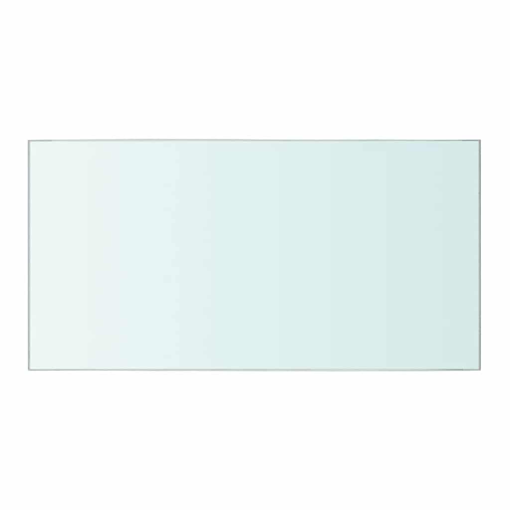 Prateleiras 2 pcs 40x20 cm vidro transparente