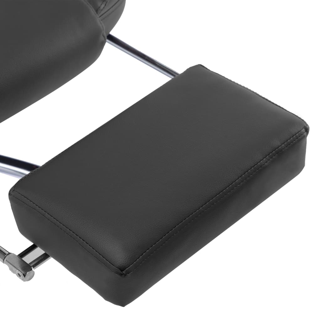 Cadeira escritório c/ função massagem couro artific. antracite