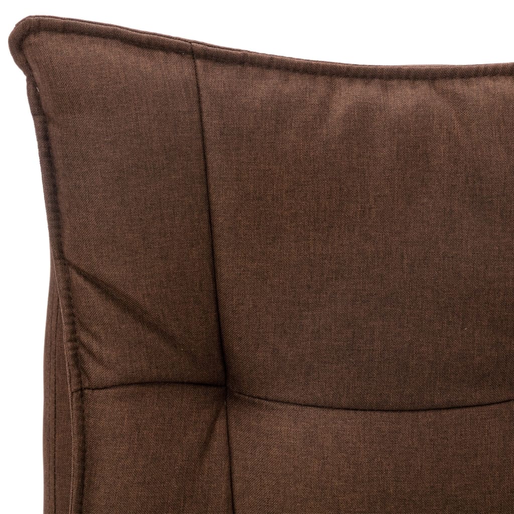 Cadeira escritório c/ função massagem tecido cinza-acastanhado