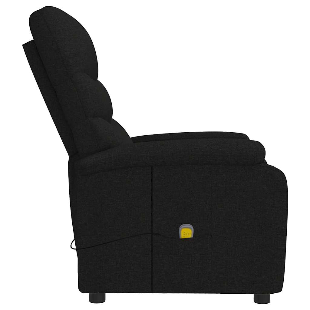 Poltrona de massagens tecido preto