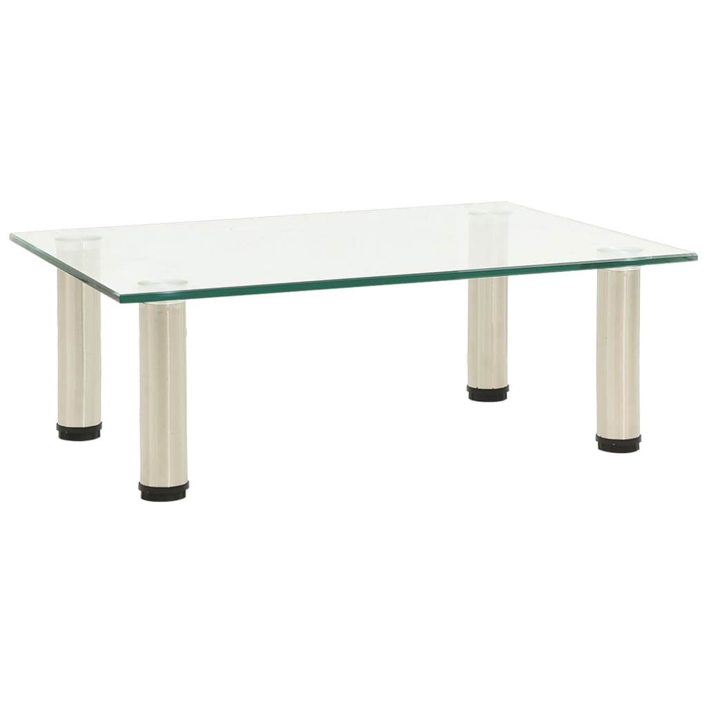 Móvel de TV 40x35x17 cm vidro temperado transparente