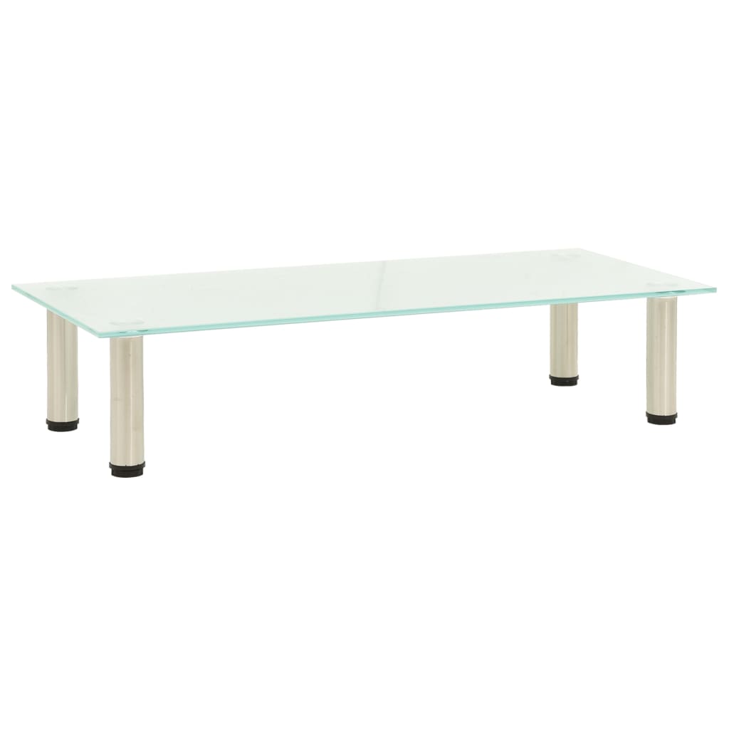 Móvel de TV 80x35x17 cm vidro temperado fosco