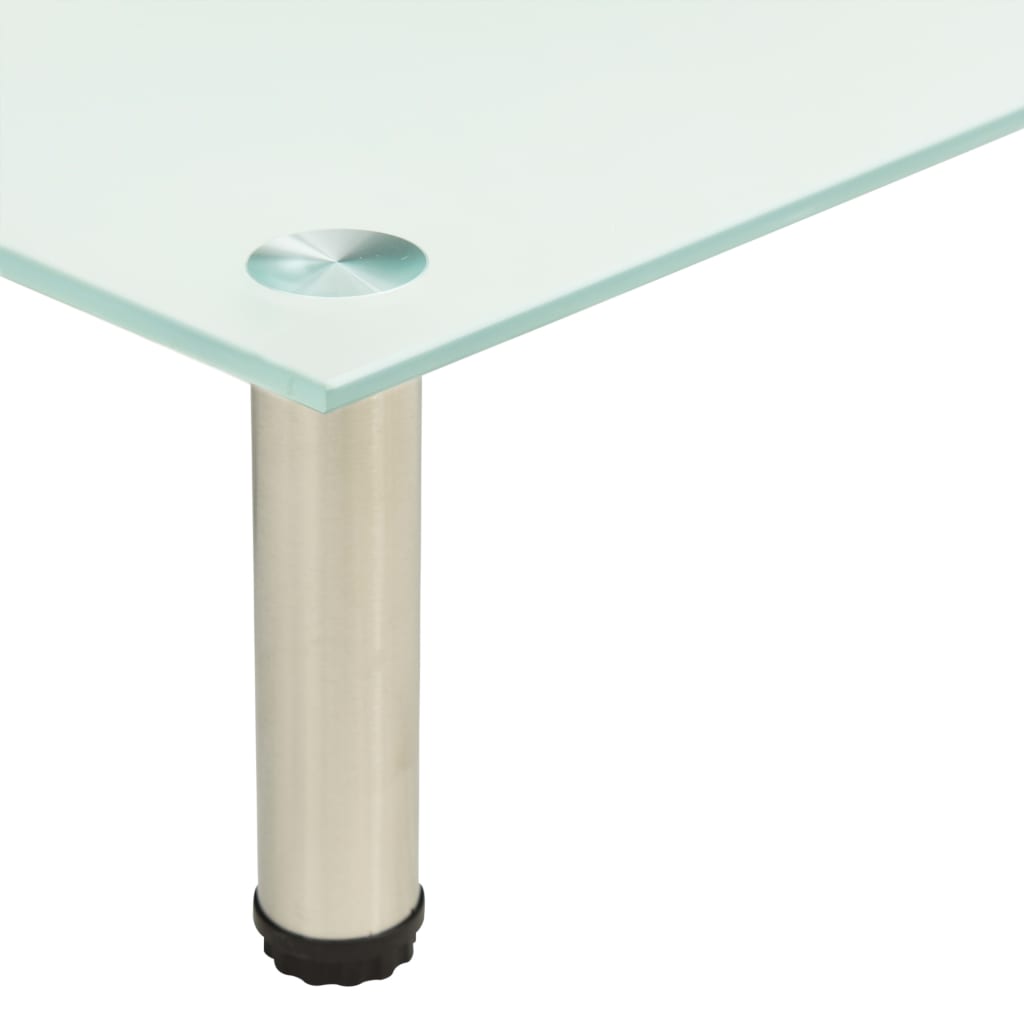 Móvel de TV 80x35x17 cm vidro temperado fosco