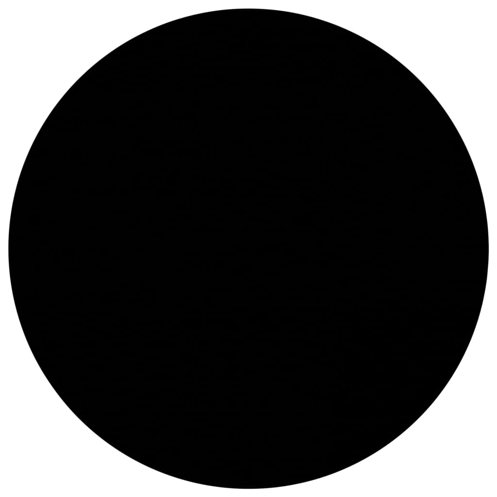 Mesa de centro 40 cm vidro temperado preto