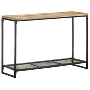 Mesa consola 110x35x75 cm madeira de mangueira maciça