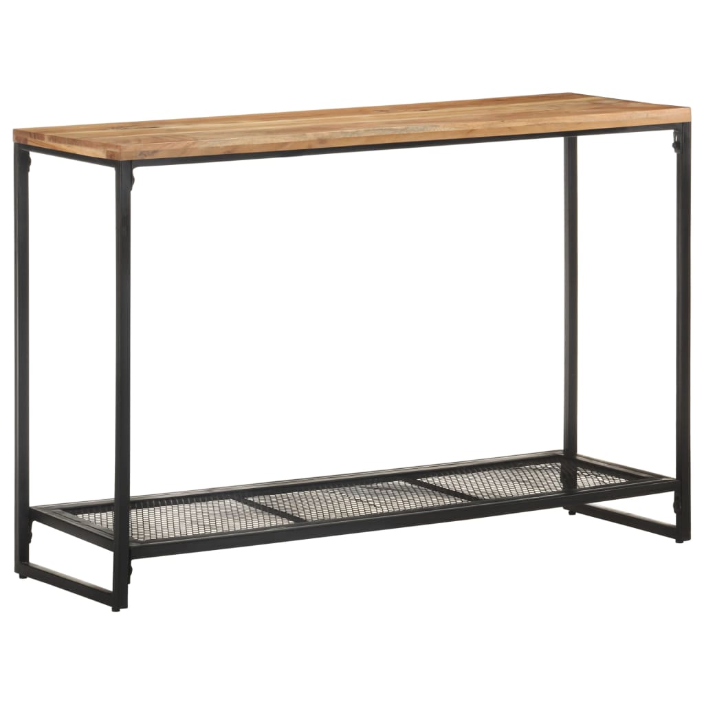 Mesa consola 110x35x75 cm madeira de acácia maciça