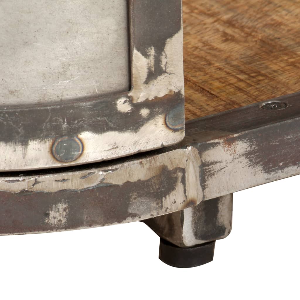 Móvel de TV 90x30x40 cm madeira de mangueira maciça