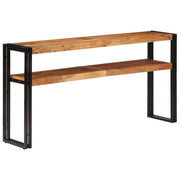Mesa consola 150x30x75 cm madeira de acácia maciça