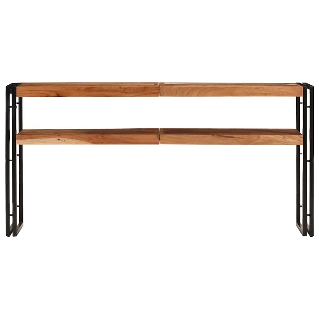 Mesa consola 150x30x75 cm madeira de acácia maciça