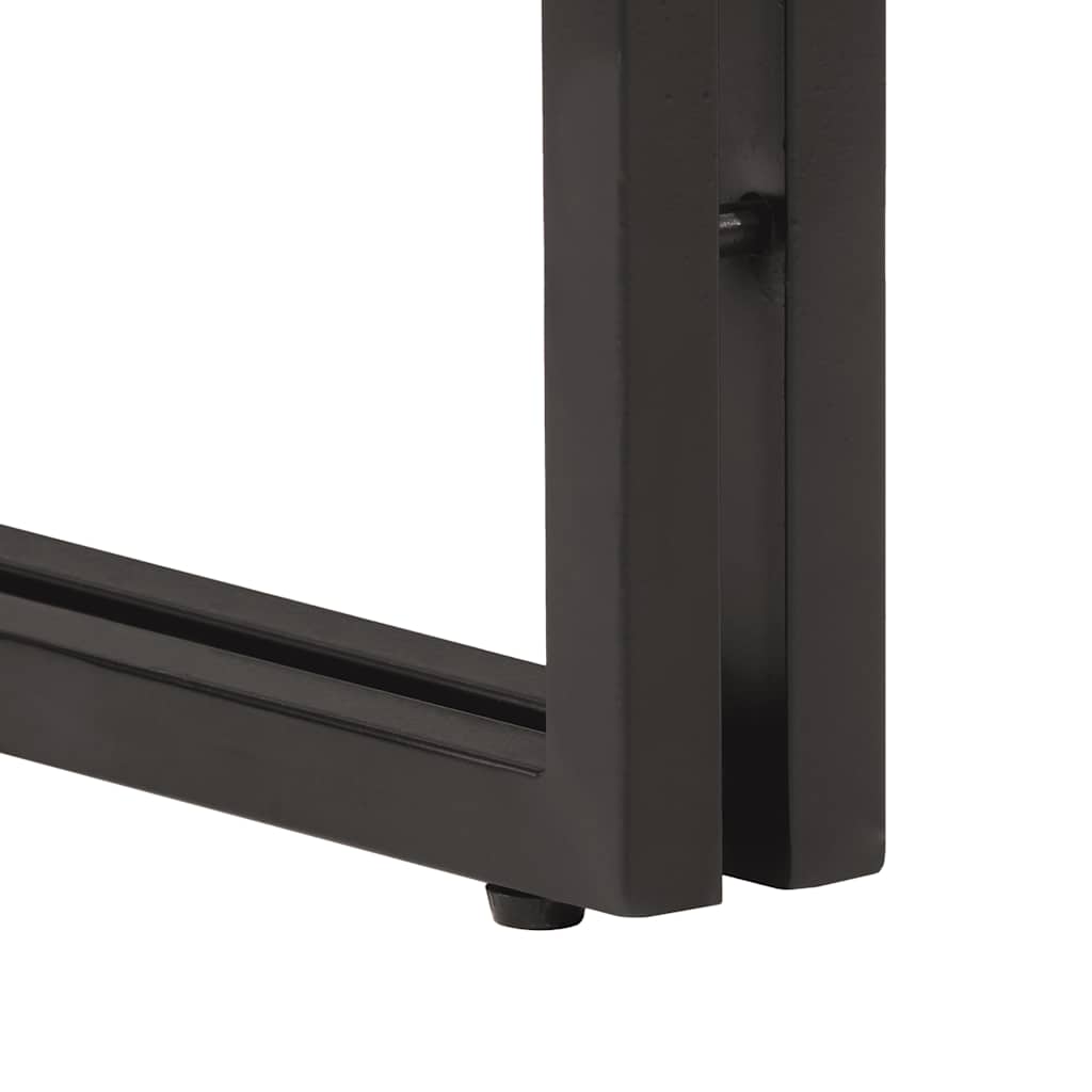 Mesa consola 150x30x75 cm madeira de acácia maciça