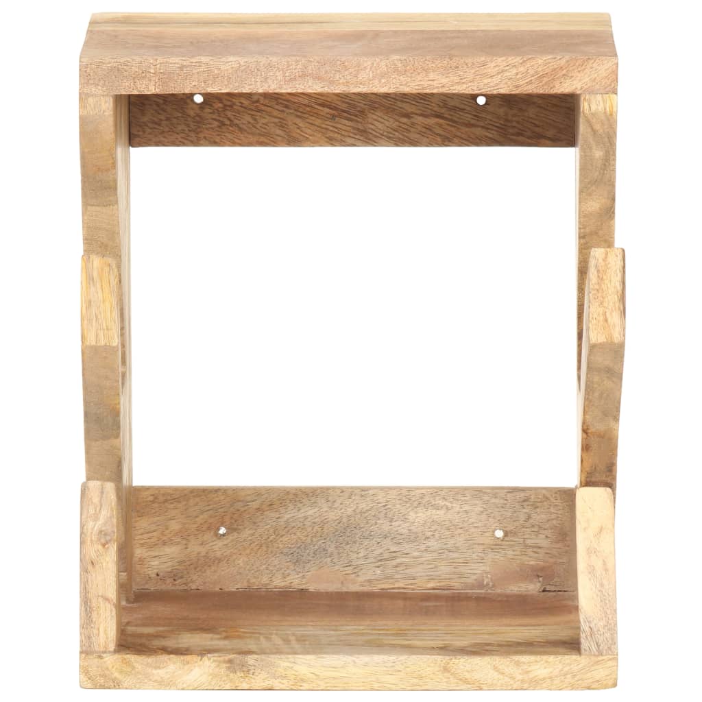 Suporte parede p/ skates 25x20x30 cm madeira mangueira maciça